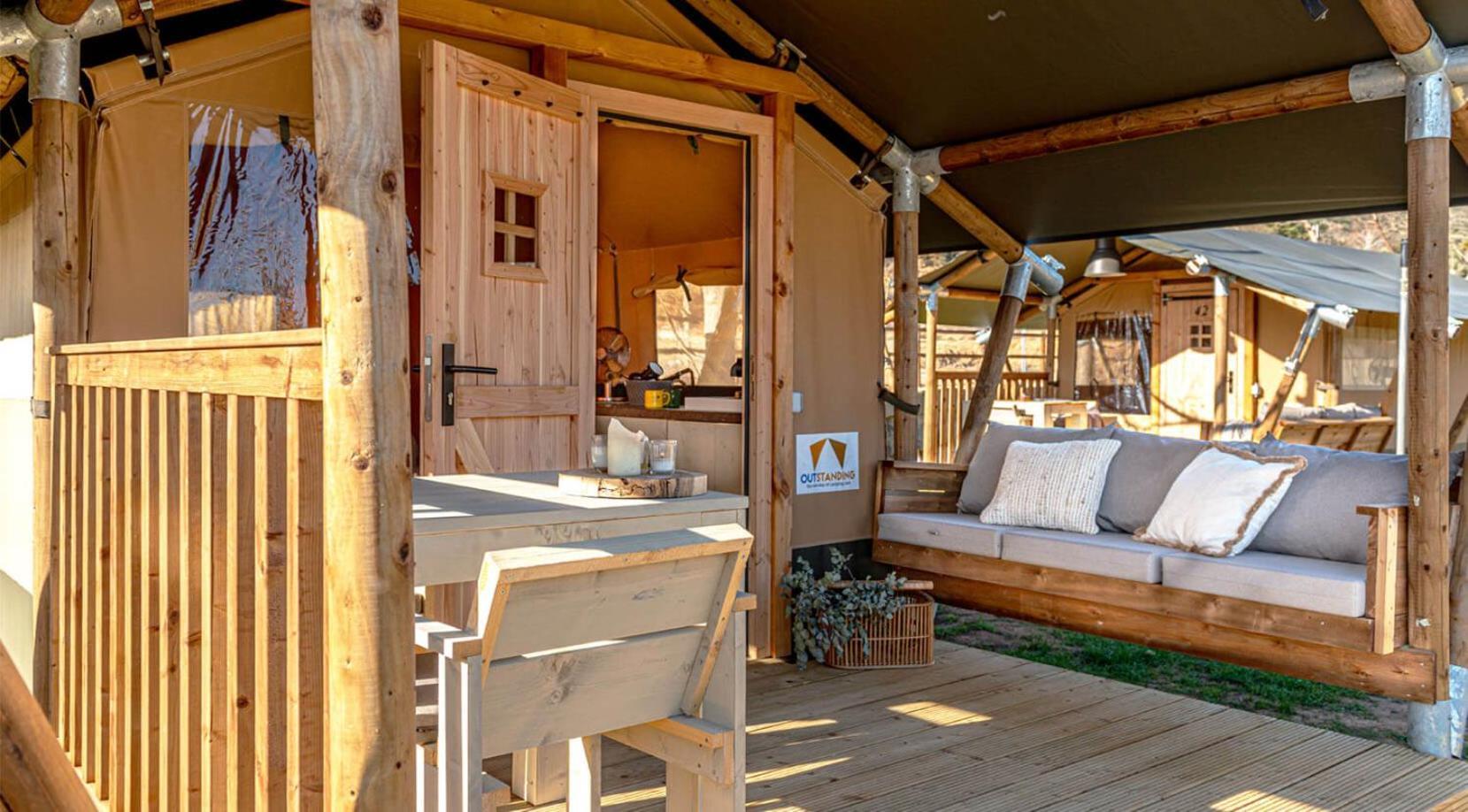 La Noguera Camping Sant Llorenç de Montgai Exteriör bild