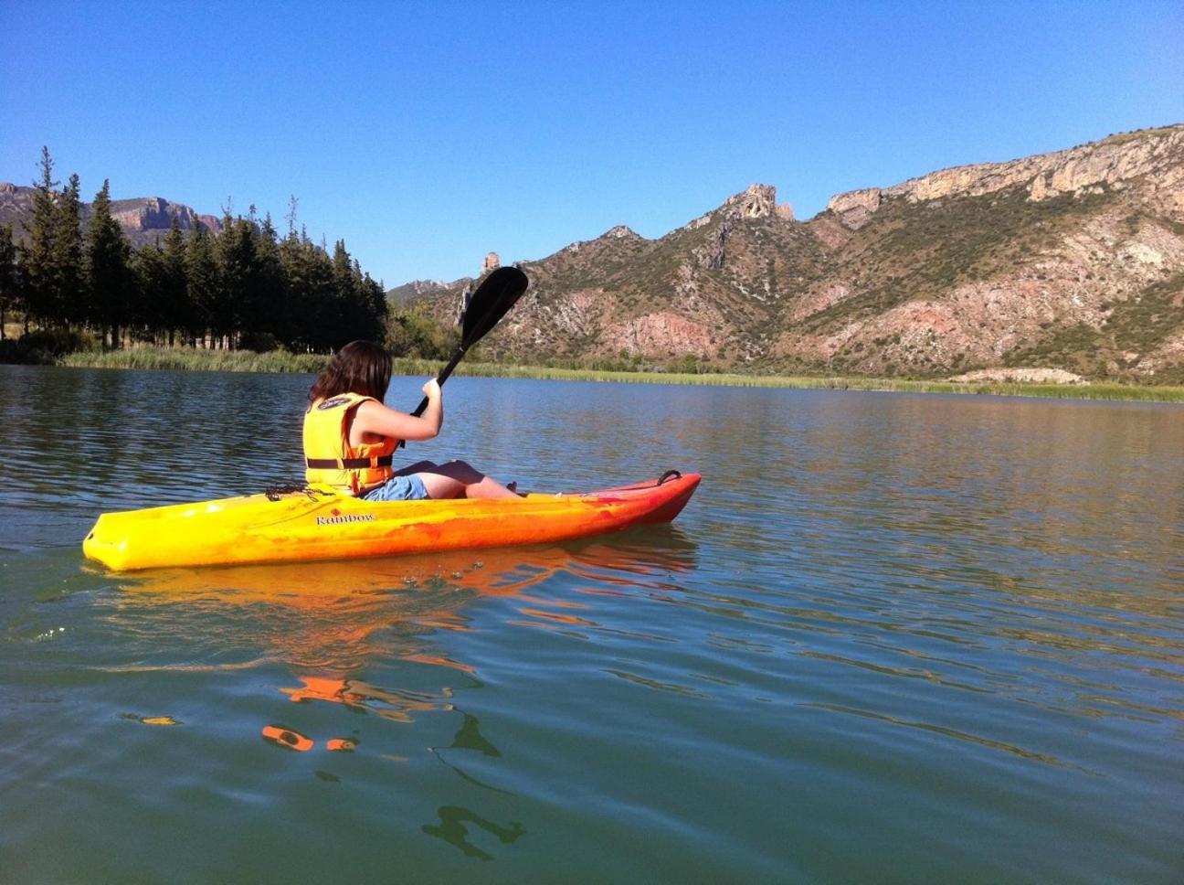 La Noguera Camping Sant Llorenç de Montgai Exteriör bild