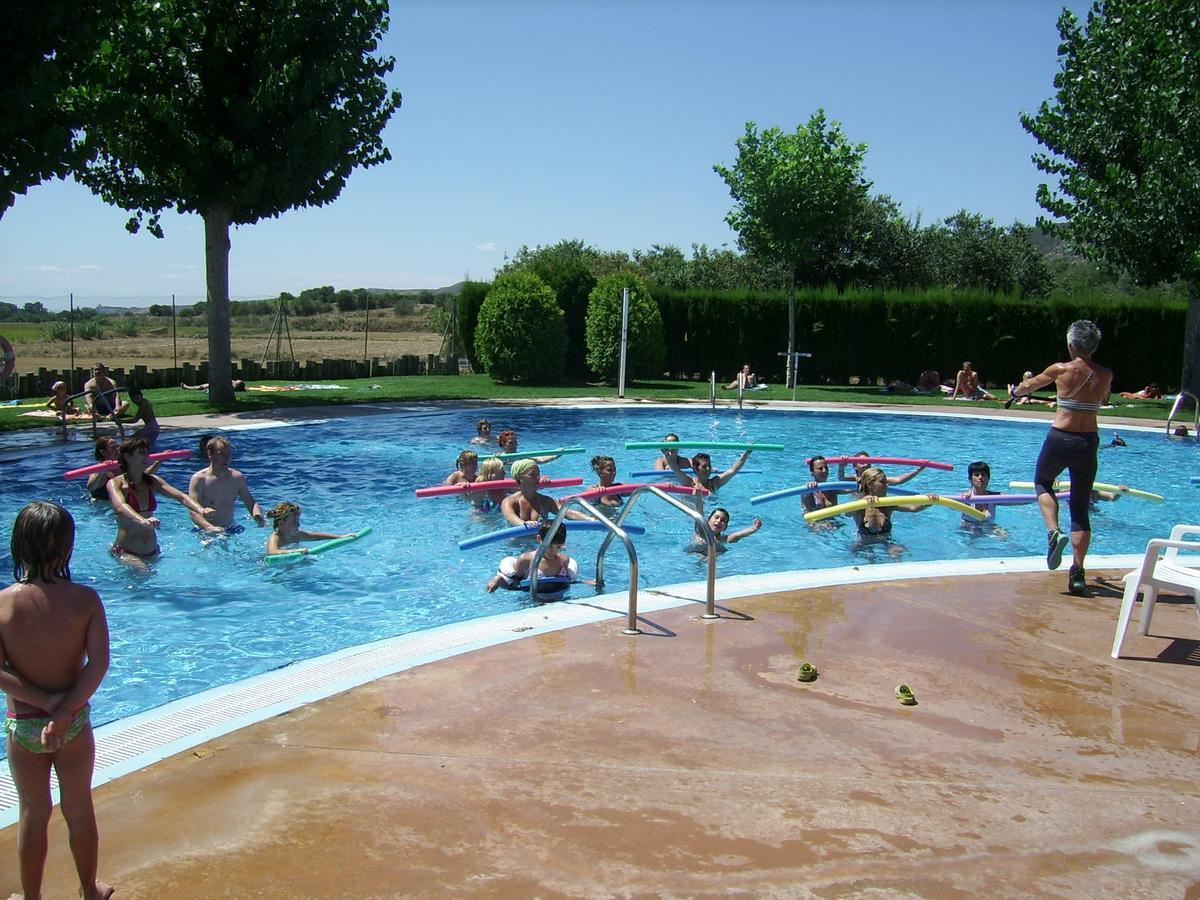 La Noguera Camping Sant Llorenç de Montgai Exteriör bild